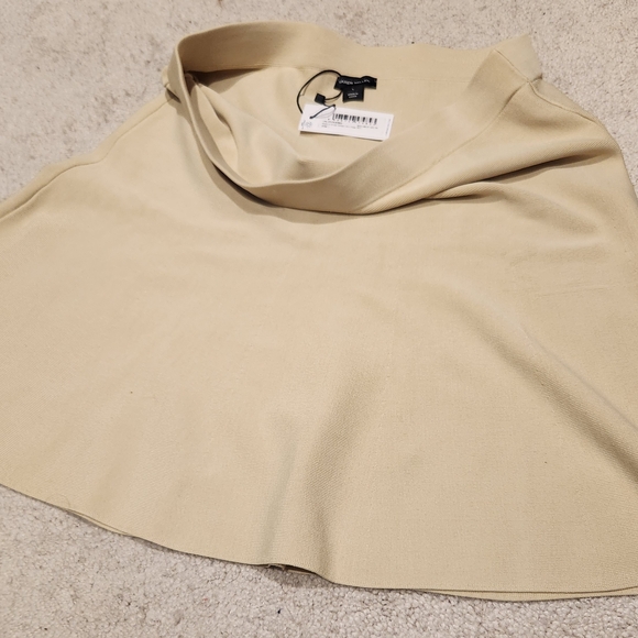 Karen Millen Beige A-Line Skirt - Picture 2 of 5